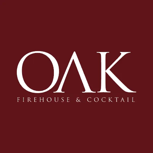 Logotipo OAK Firehouse & Cocktail